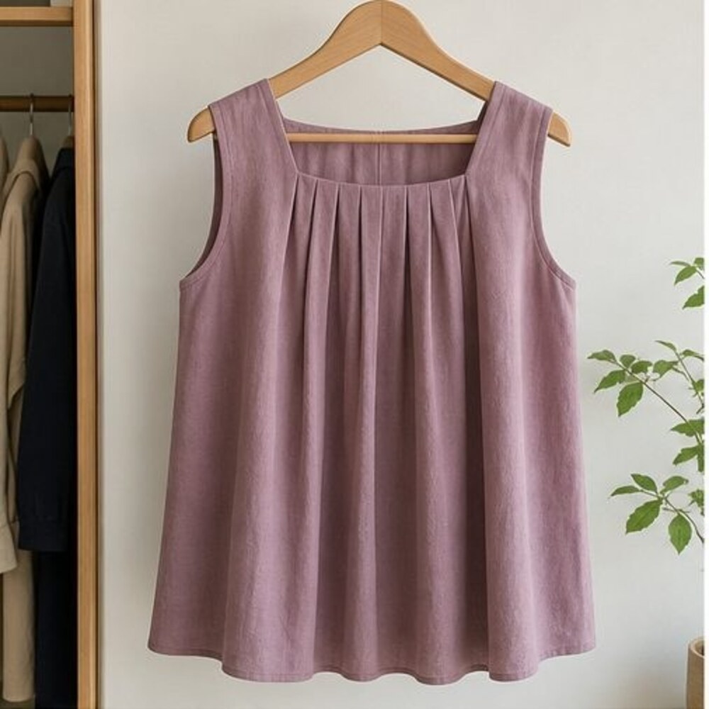 Emerald Pleated Blouse